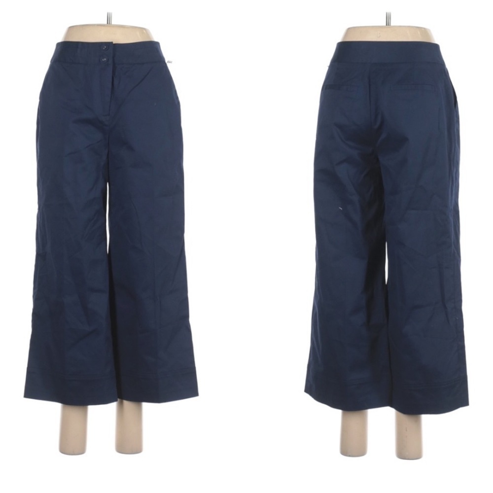 𝅺laundry BY Shelli Segal. Wide leg cropped pants
